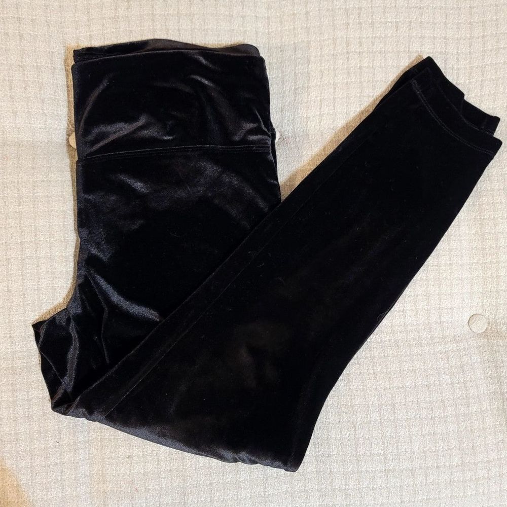 Westbound Petites Black Velvet Pants Size PL
